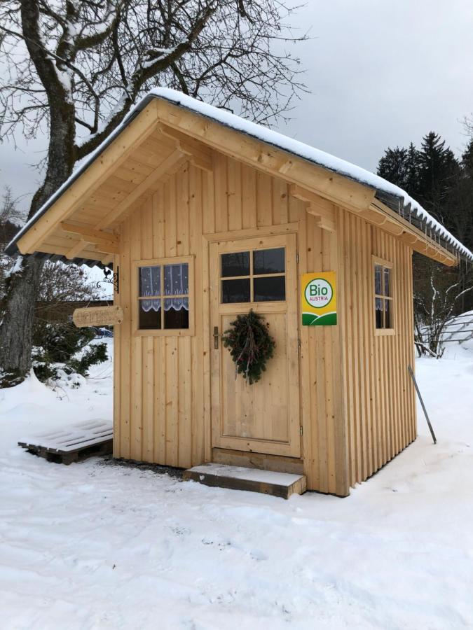 Biohof Auinger, Der Tiererlebnishof Aurach am Hongar Exterior foto